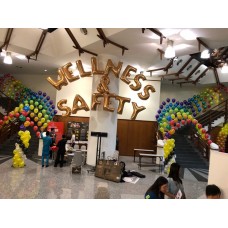 Helium Wording Foil Balloon 